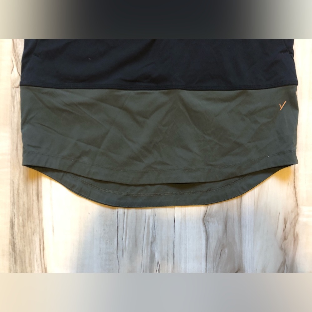 Indygena Cangur Women's Black & Olive Hooded Vest Wind Resistant - Picture 6 of 16